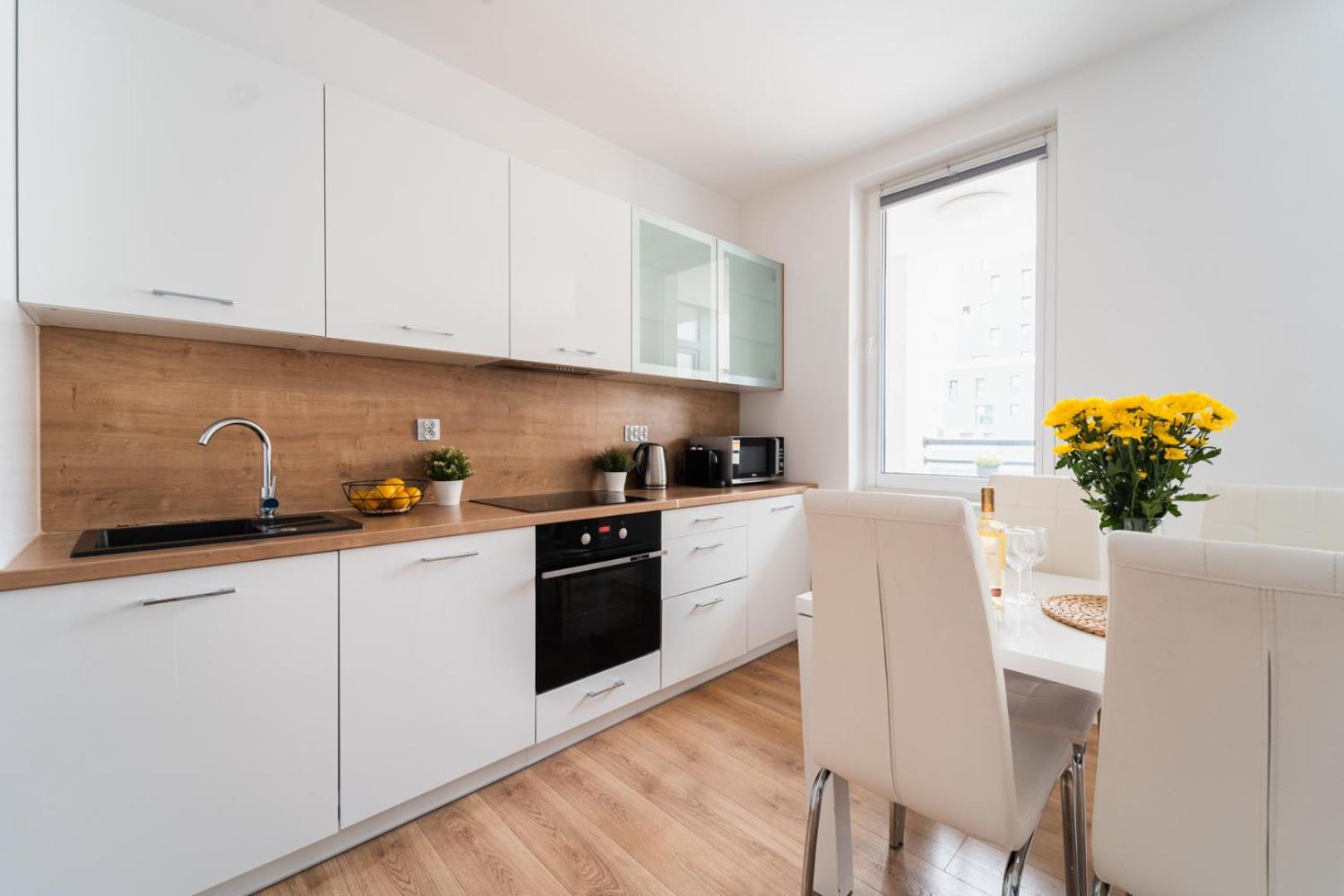 Nice Apartment - Near Sky Tower - Private Parking Вроцлав Экстерьер фото